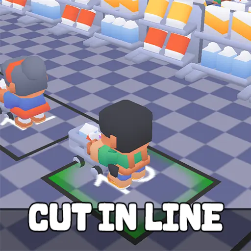 Cut in Line online game thumbnail