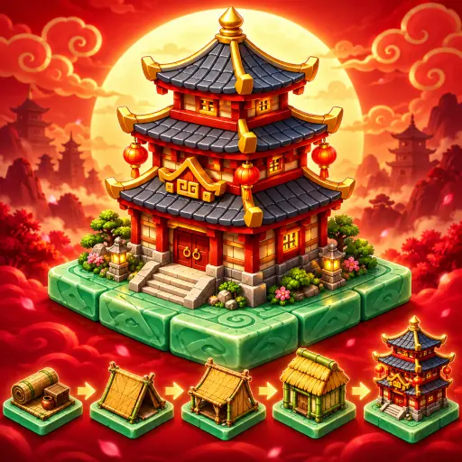 Pagoda Merge online game thumbnail